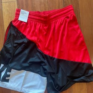 Black White & Red Men’s Nike Shorts